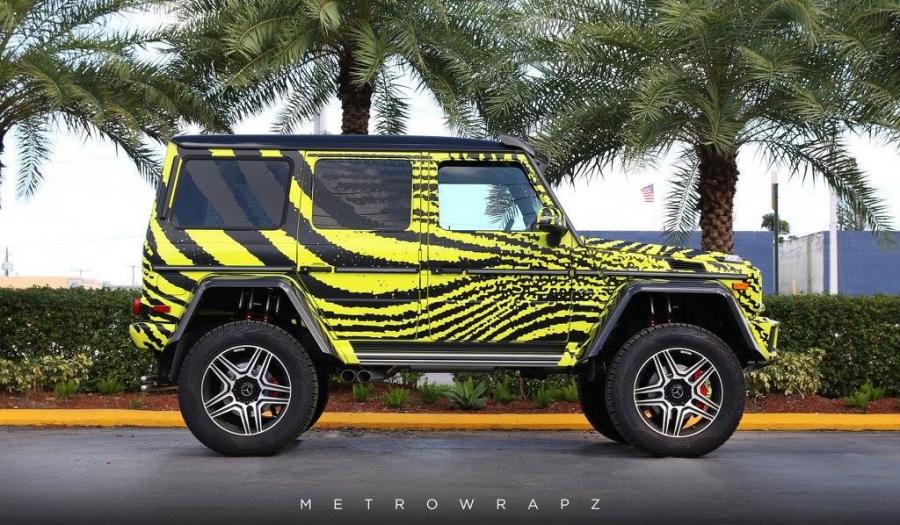  Mercedes-Benz G550 4x4&sup2; by MetroWrapz 2017 года  (фото 3 из 8)
